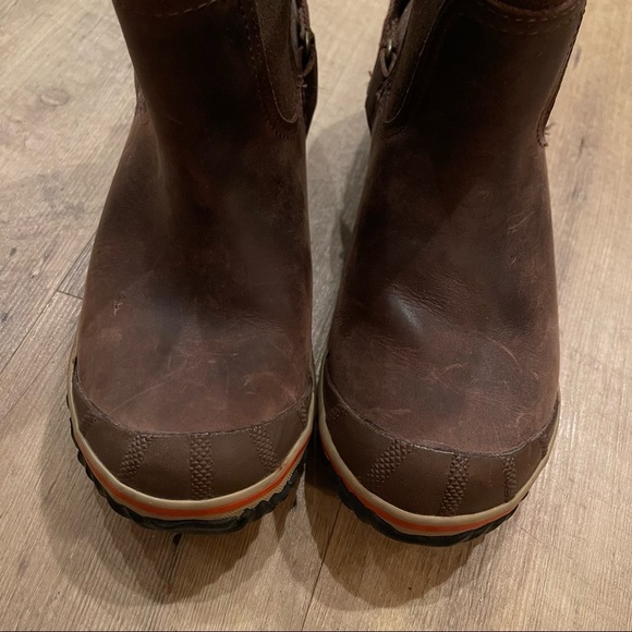 Sorel Slimshortie Boot: Tobacco Bonfire - Picture 10 of 11
